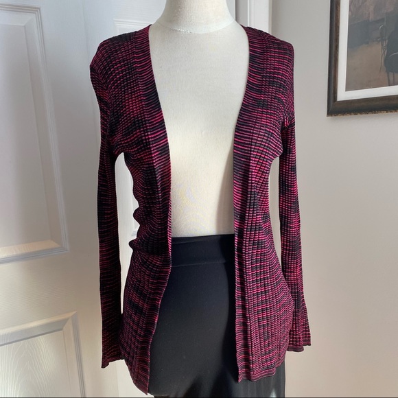 MISSONI Y2K LONG LENGTH OPEN FRONT CARDIGAN - Picture 3 of 11